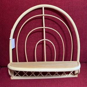 Chickidee Rattan Wall Shelf